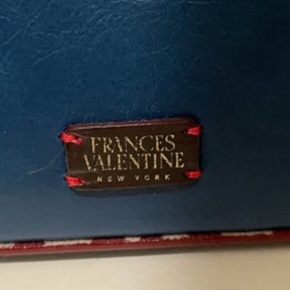 Frances Valentine New York Two Tone Leather Crossbody Handbag Combo NWT - Picture 5 of 8